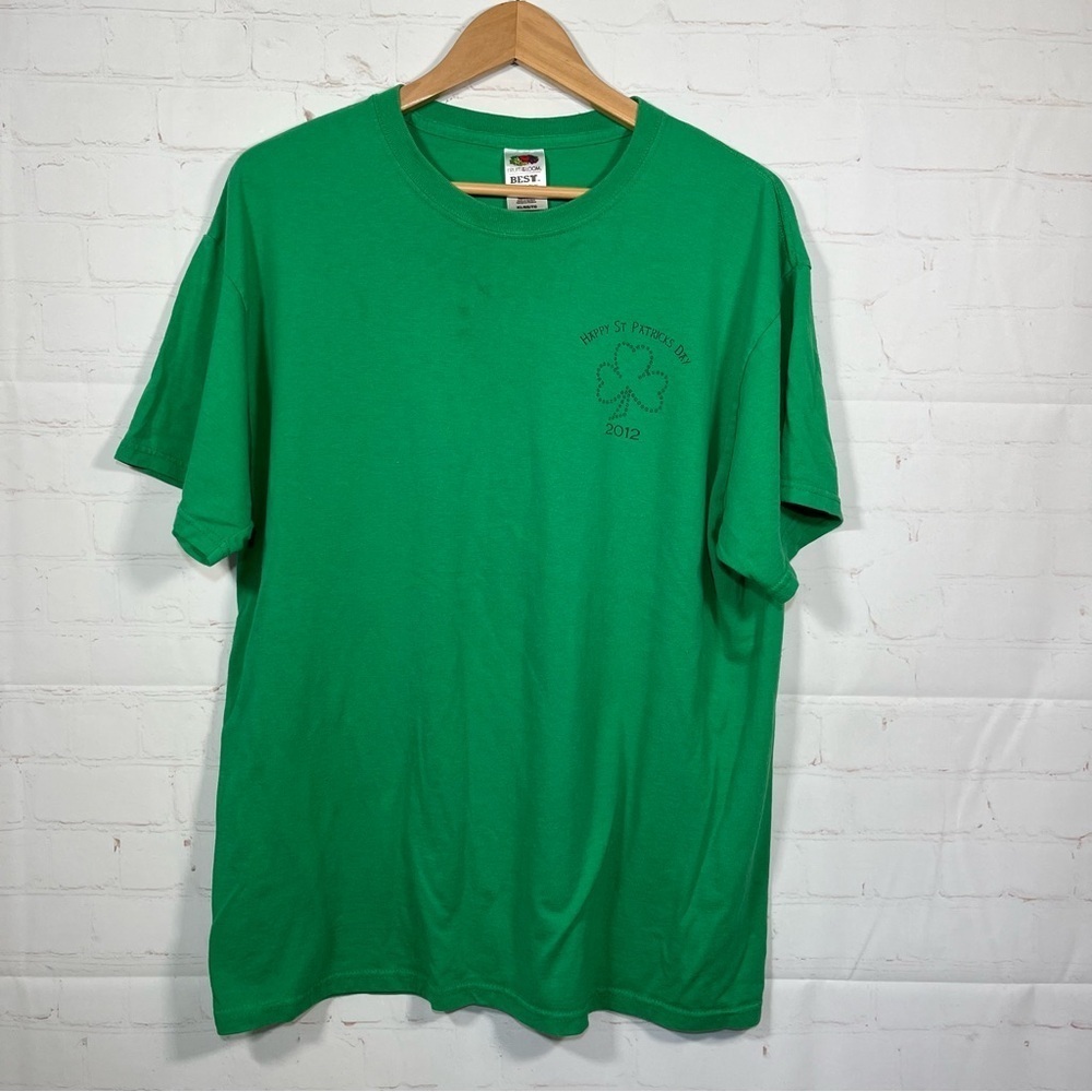 Albany County Jail 2012 St Patrick’s Day T Shirt Mens Size XL Green Best Screw